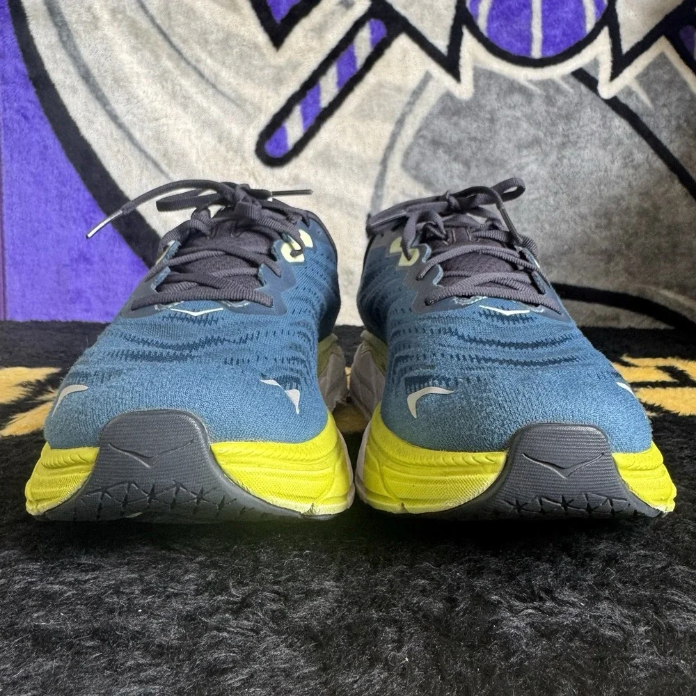 Size 10 - Hoka One One Arahi 6 Mens Graphite Blue Running Comfort